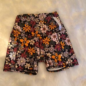 Gilly hicks flower print biker shorts.